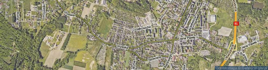 Zdjęcie satelitarne Zawadzkiego-Zośki Tadeusza ul.